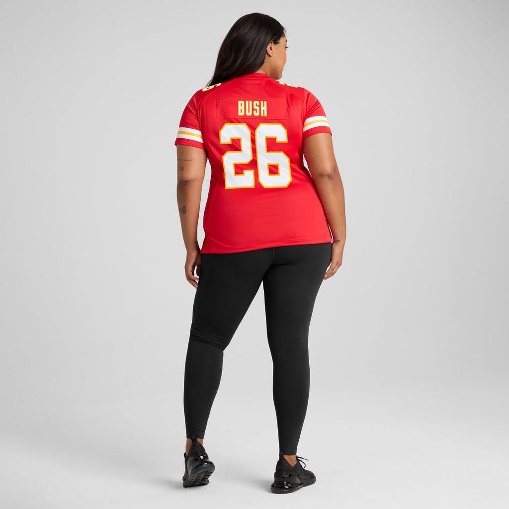 Deon Bush Kansas City Chiefs Women's Game Player Jersey - Red