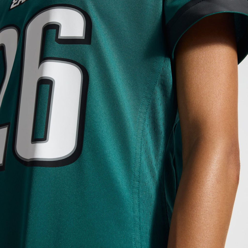 Saquon Barkley Philadelphia Eagles Women's Team Game Jersey - Midnight Green