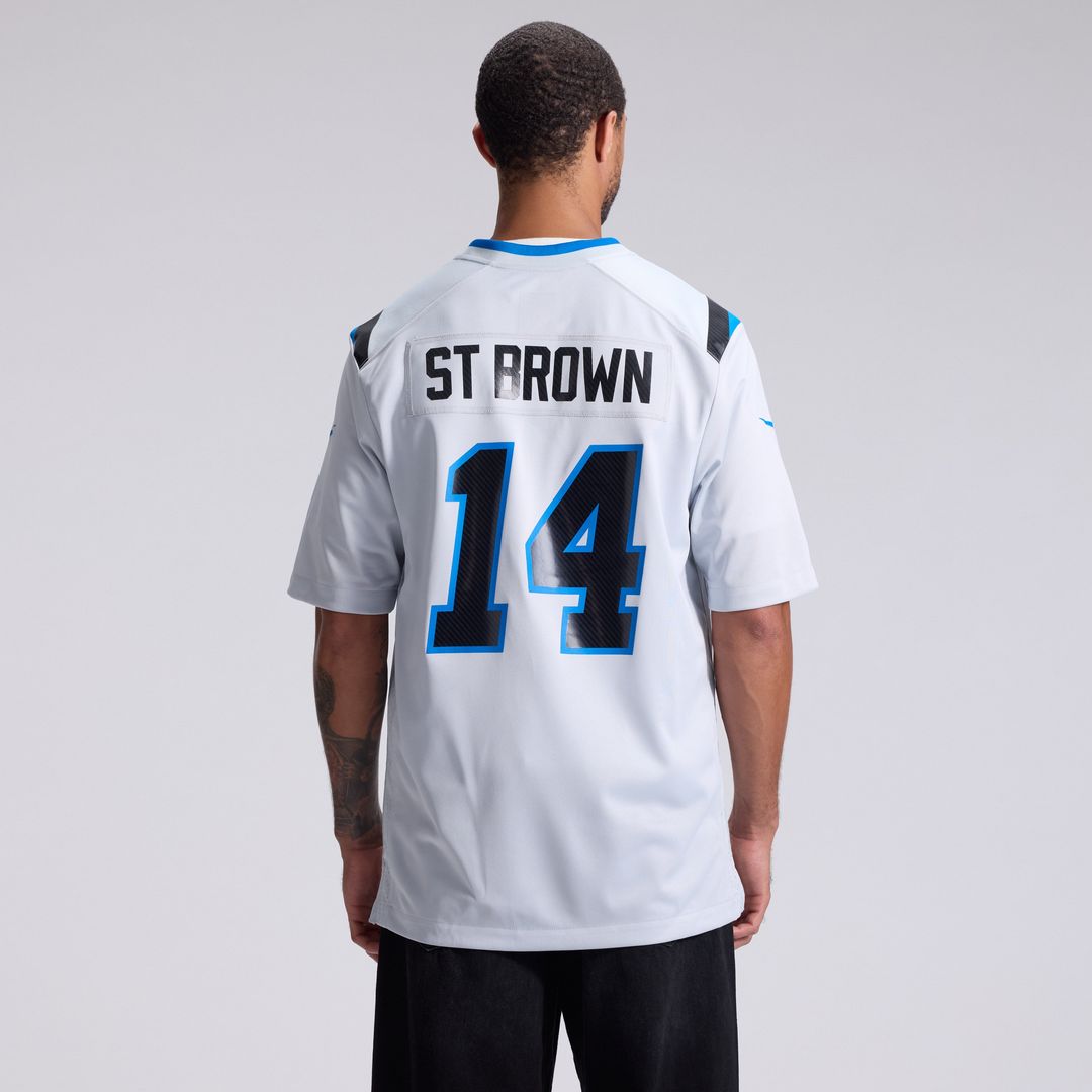 Amon - Ra St. Brown Detroit Lions 2026 Rivalries Collection Game Jersey - Silver