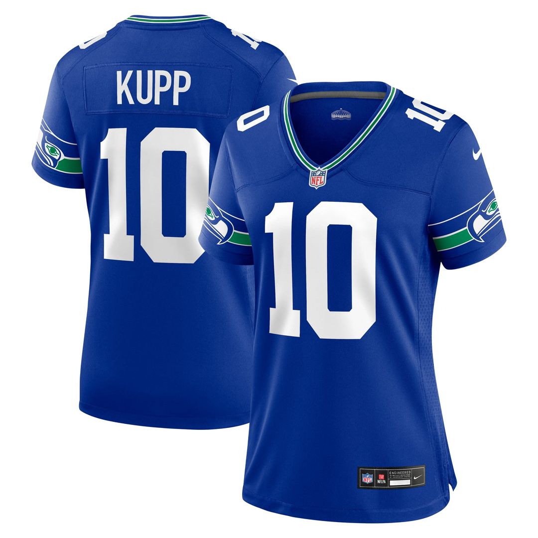 Cooper Kupp Seattle Seahawks Women's Team Game Jersey - College Navy