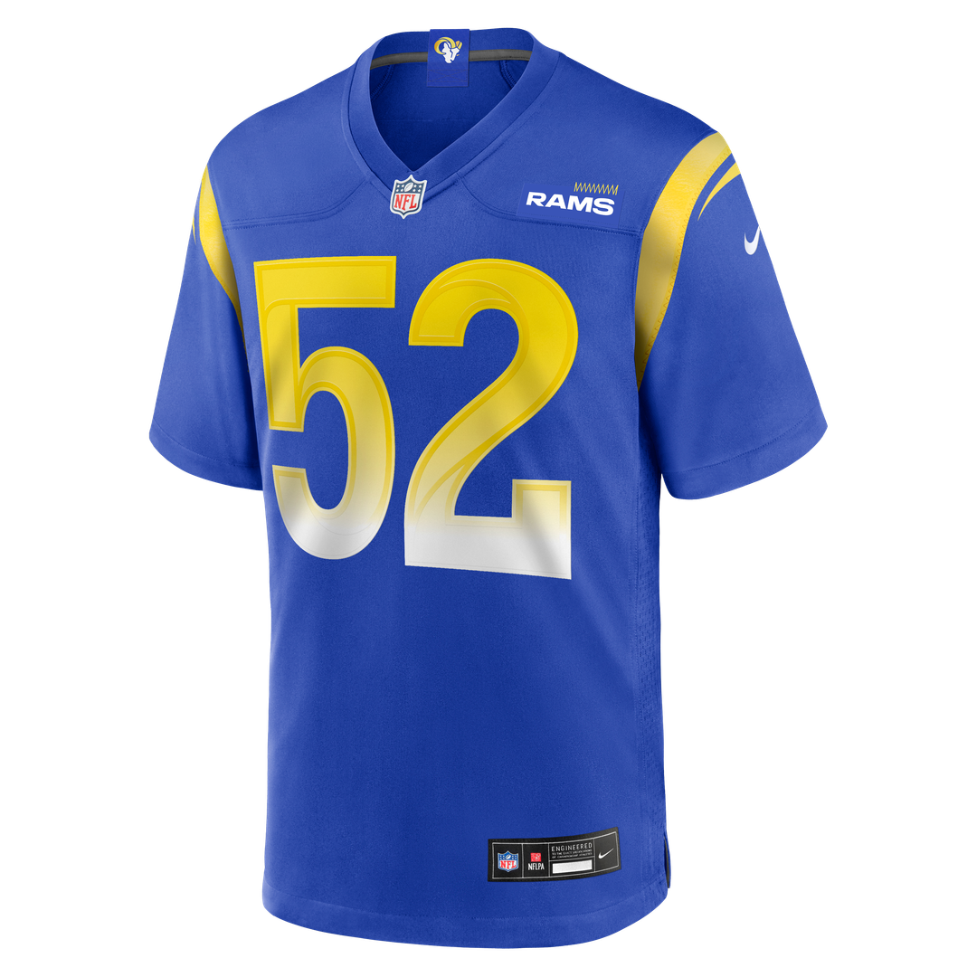 Larrell Murchison Los Angeles Rams Team Game Jersey - Royal