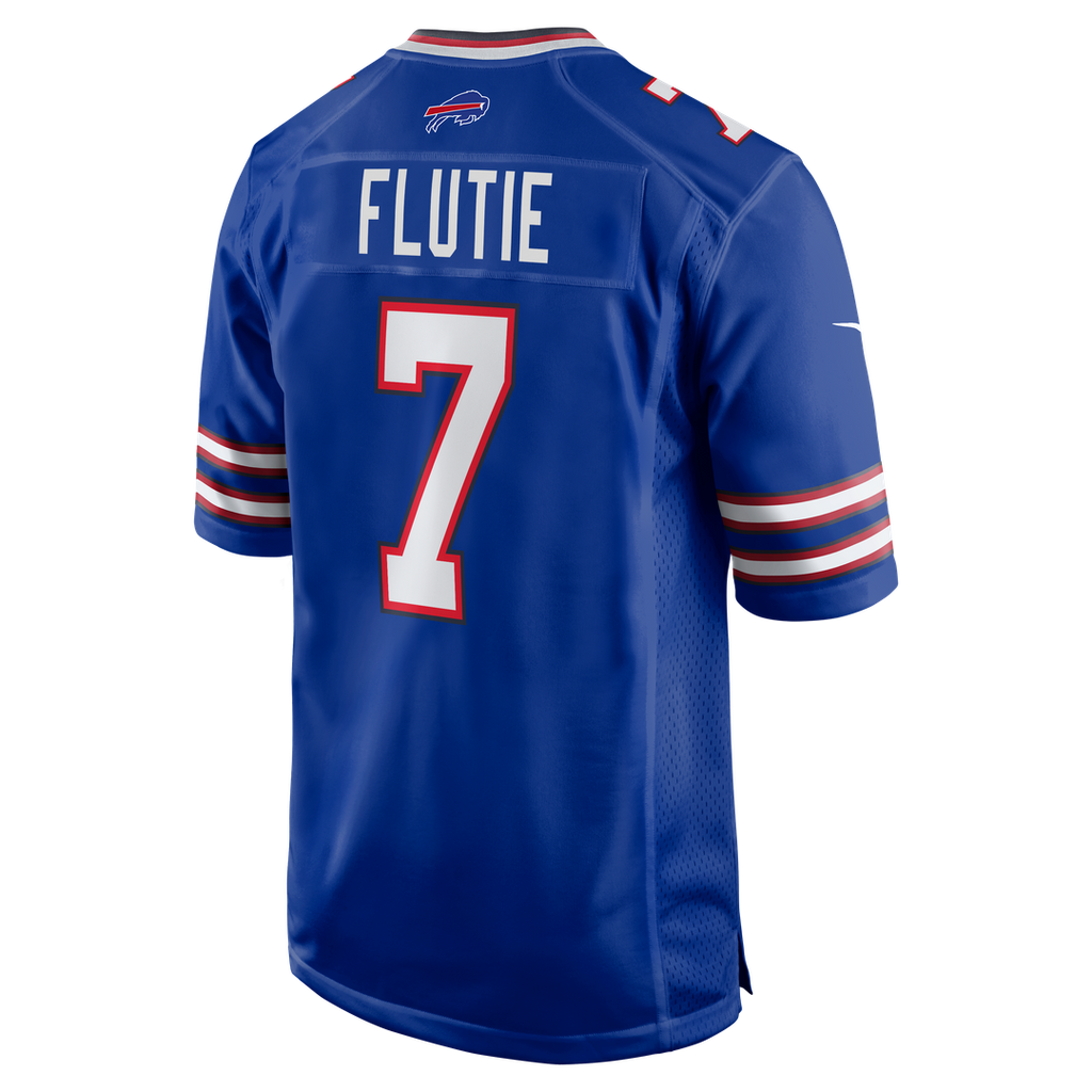 Doug Flutie Buffalo Bills Game Retired Player Jersey - Royal