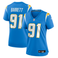 Nick Barrett Los Angeles Chargers Women's Team Game Jersey - Powder Blue