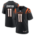 Josh Johnson Cincinnati Bengals Team Game Jersey - Black
