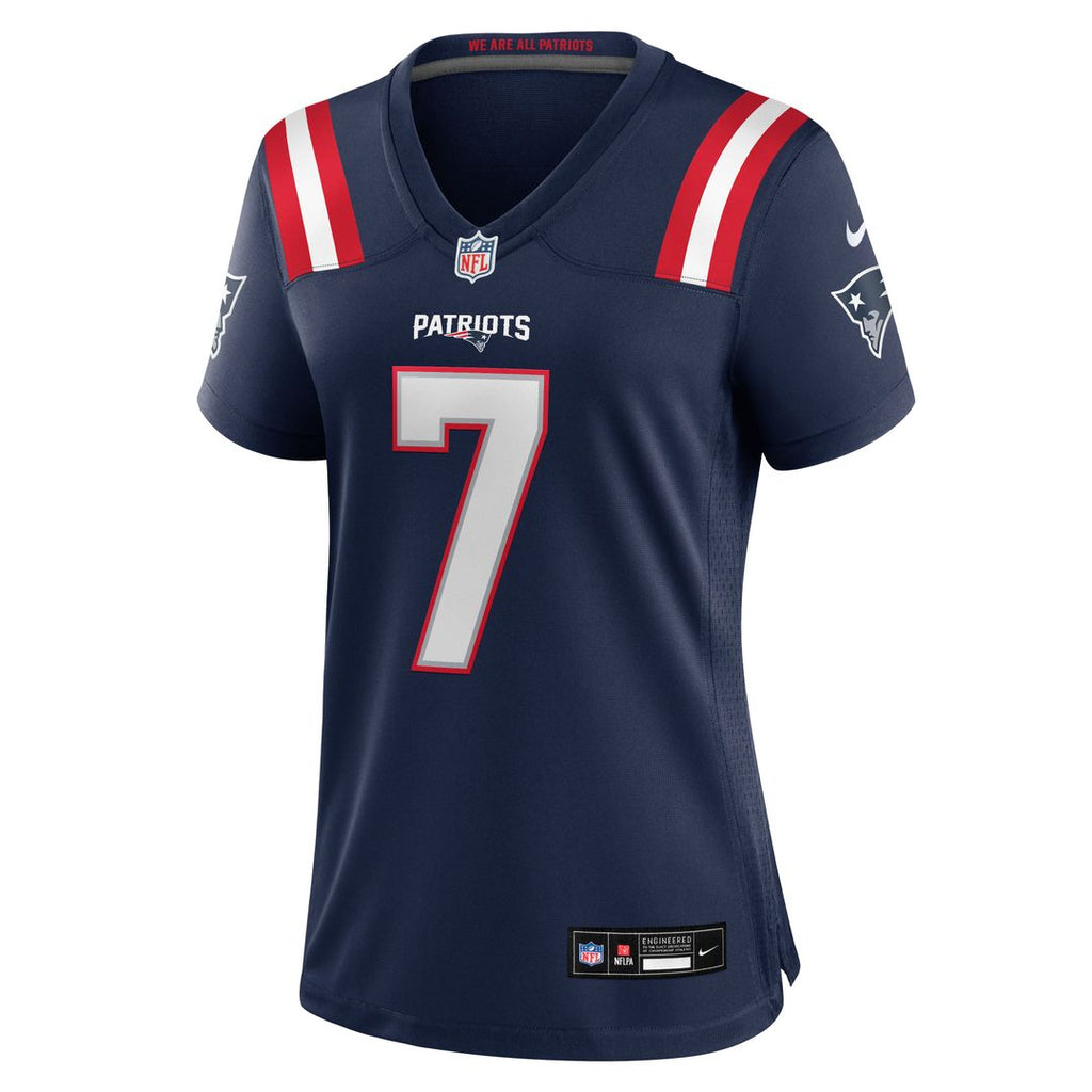 Carlton Davis New England Patriots Women's Team Game Jersey - Navy
