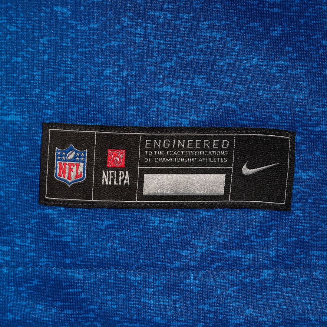 Tony Siragusa Indianapolis Colts Game Retired Player Jersey - Royal