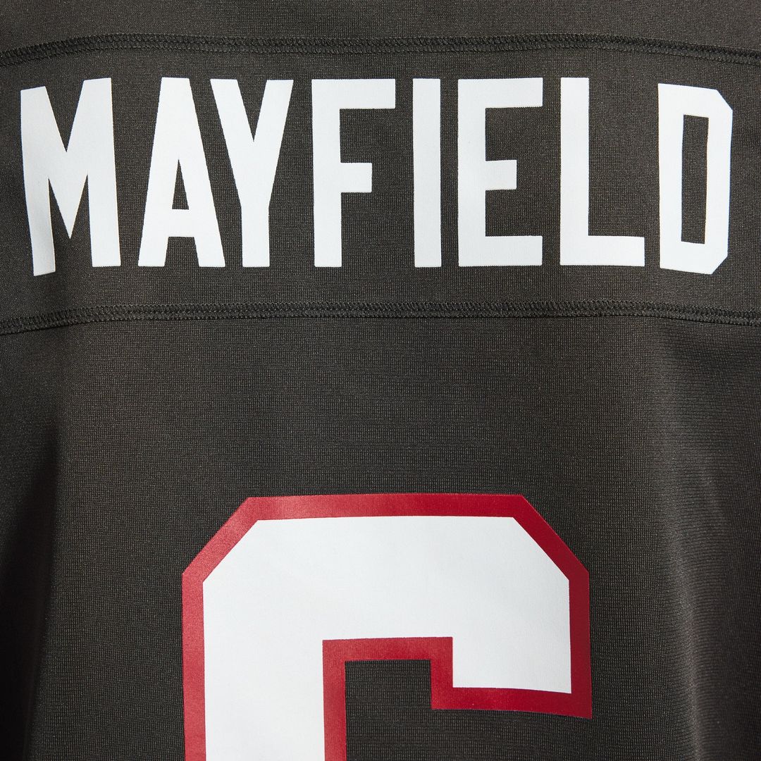 Baker Mayfield Tampa Bay Buccaneers Alternate Game Player Jersey - Pewter
