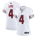 Jeremiyah Love Arizona Cardinals Women's Game Jersey - White
