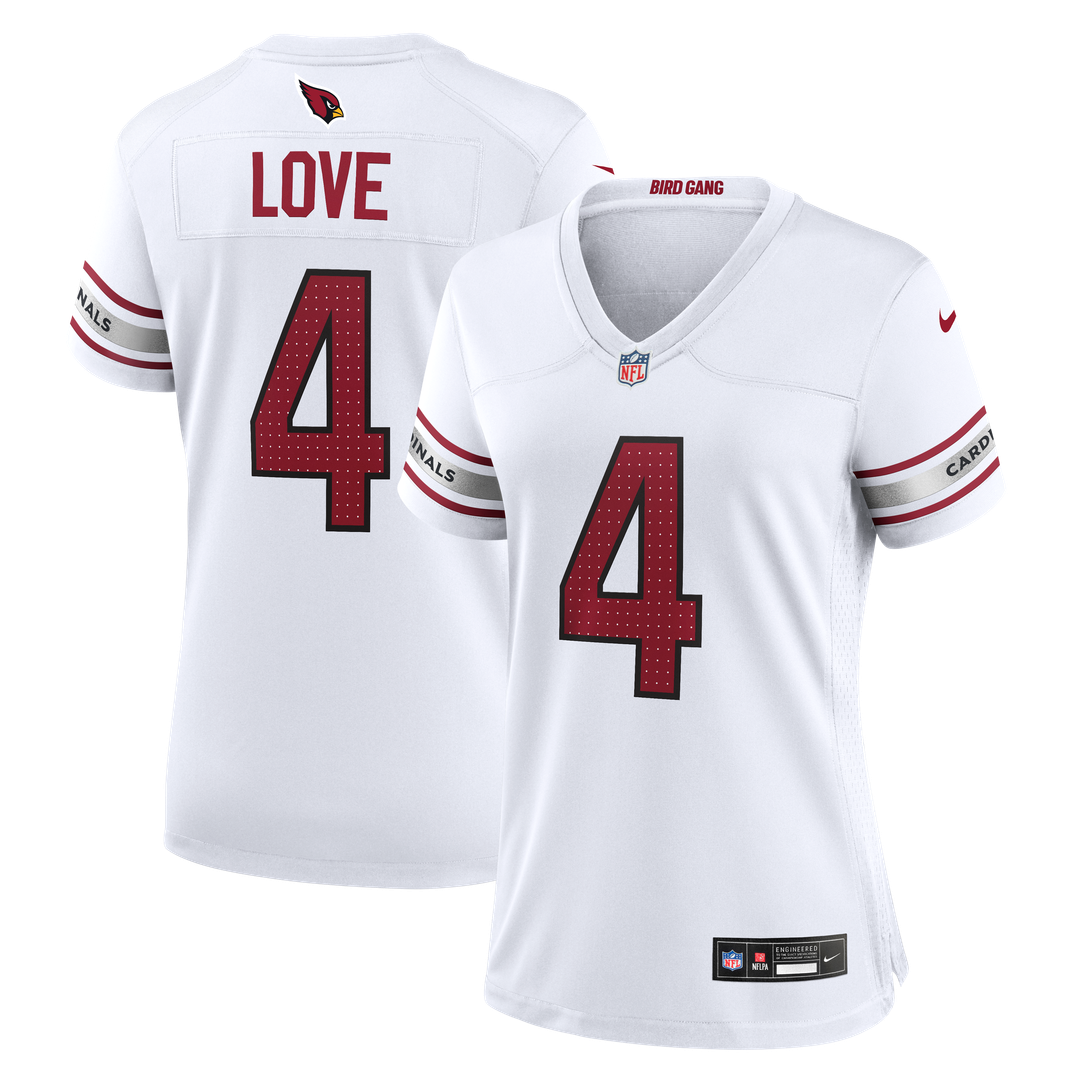 Jeremiyah Love Arizona Cardinals Women's Game Jersey - Cardinal