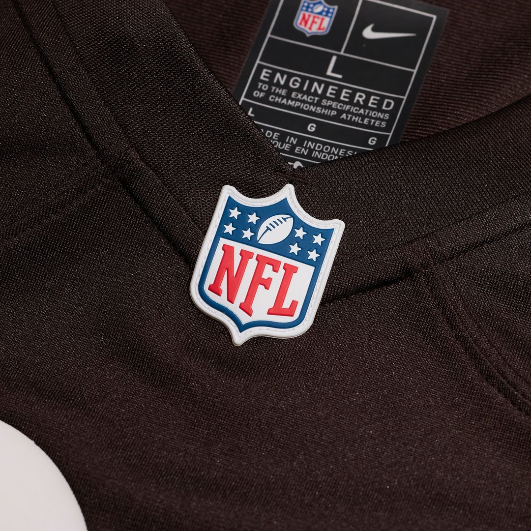 Dawand Jones Cleveland Browns Team Game Jersey - Brown