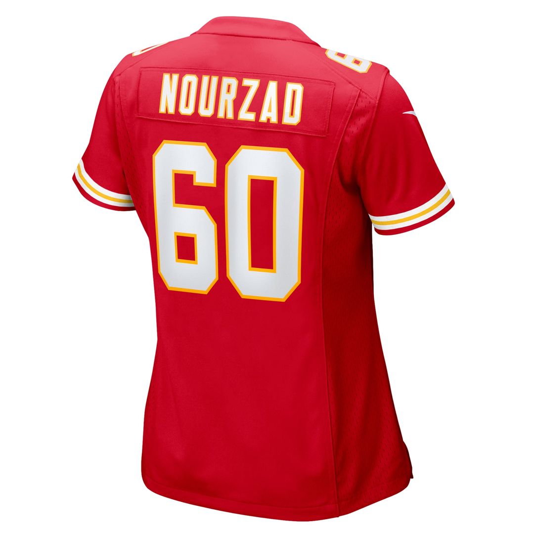 Hunter Nourzad Kansas City Chiefs Women's Game Jersey - Red