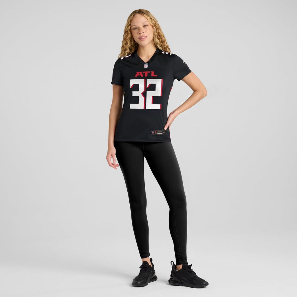 Jamal Anderson Atlanta Falcons Women's Game Retired Player Jersey - Black