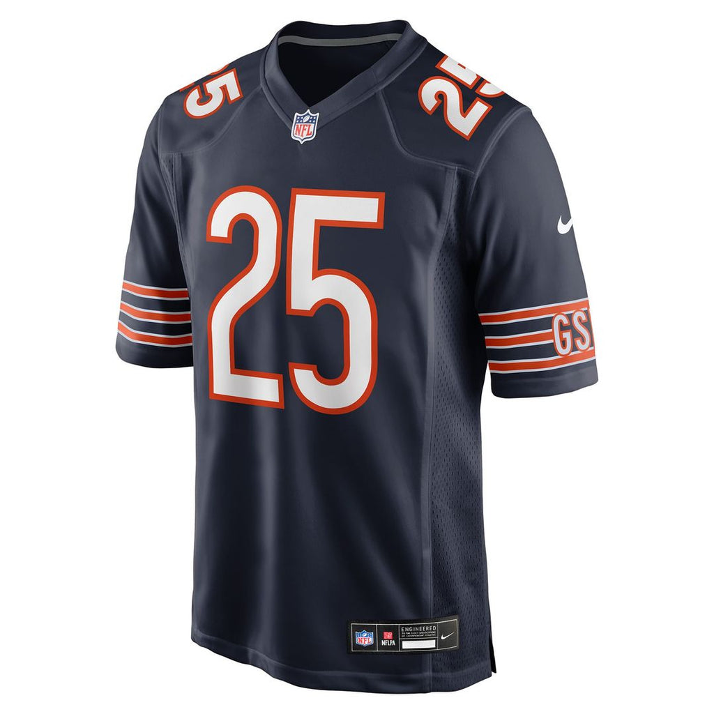 Kyle Monangai Chicago Bears Team Game Jersey - Navy