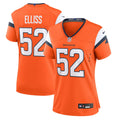 Jonah Elliss Denver Broncos Women's Team Game Jersey - Orange