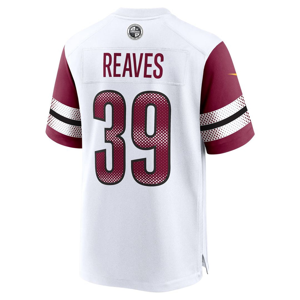Jeremy Reaves Washington Commanders Game Jersey - Burgundy