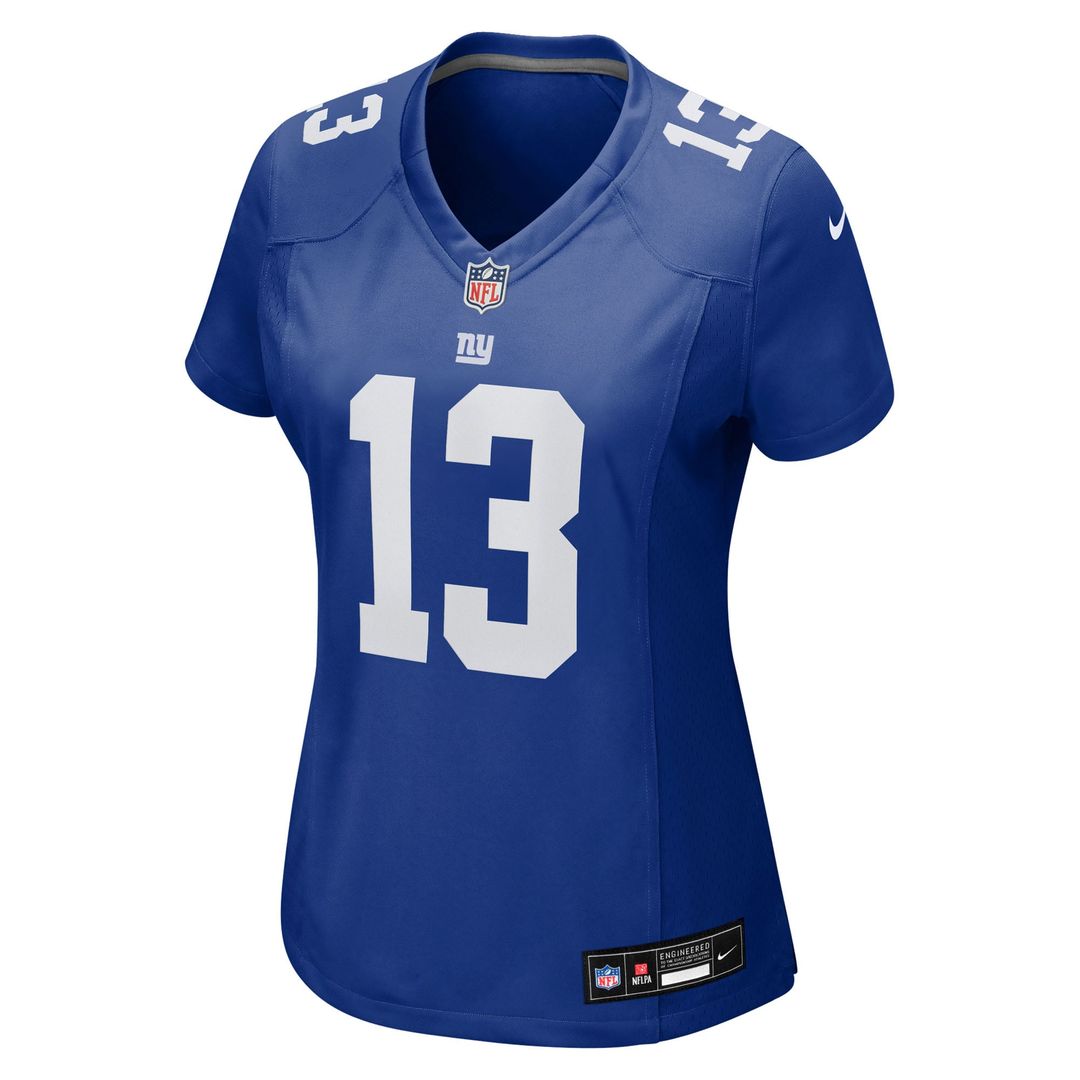 Odell Beckham Jr. New York Giants Women's Team Game Jersey - Royal
