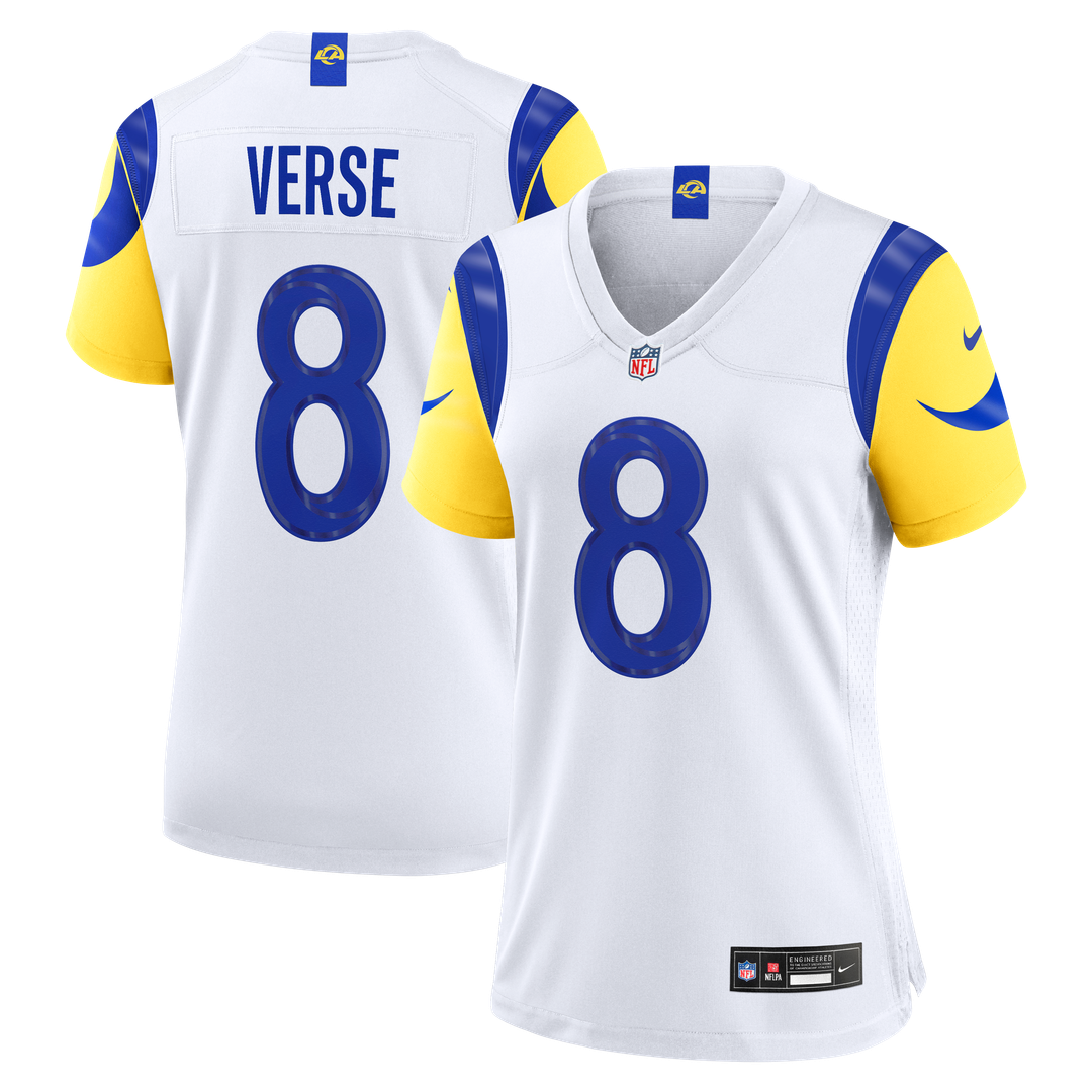 Jared Verse Los Angeles Rams Women's Game Jersey - White