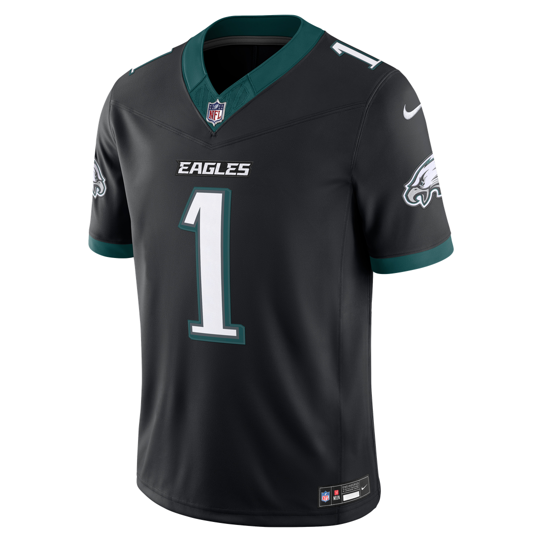 Jalen Hurts Philadelphia Eagles Vapor F.U.S.E. Stitched Limited Jersey - White