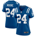 Lenny Moore Indianapolis Colts Women's Game Retired Player Jersey - Royal
