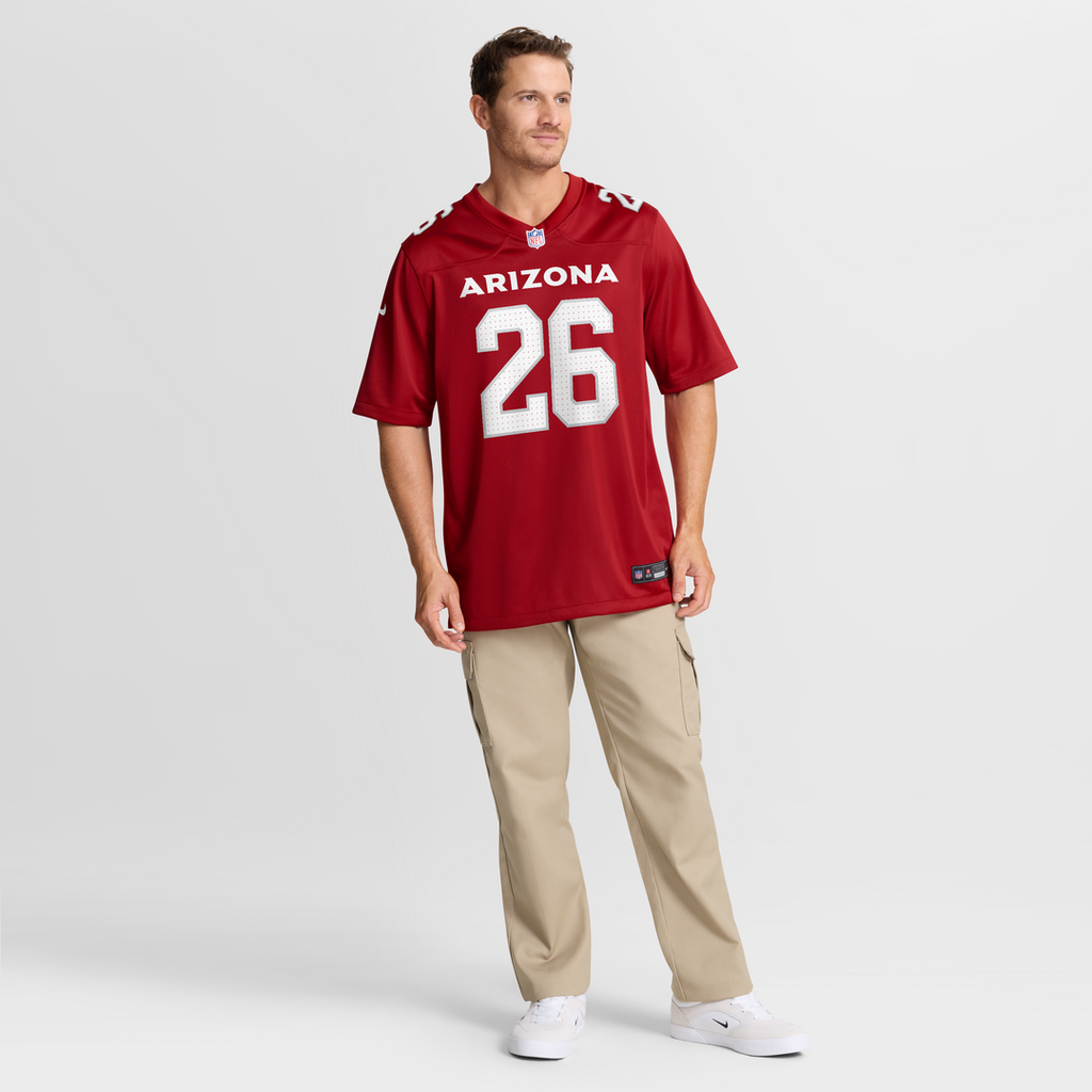 Evan Hull Arizona Cardinals Team Game Jersey - Cardinal