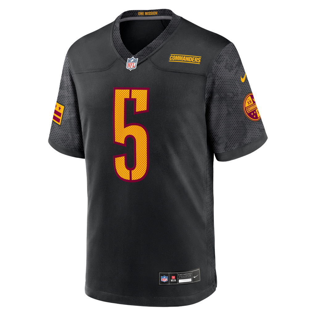 Jayden Daniels Washington Commanders Player Game Jersey - White