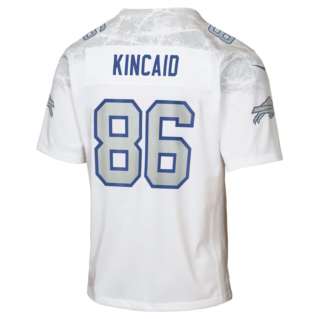Dalton Kincaid Buffalo Bills Youth Rivalries Collection Game Jersey - White