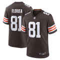 Luke Floriea Cleveland Browns Team Game Jersey - Brown