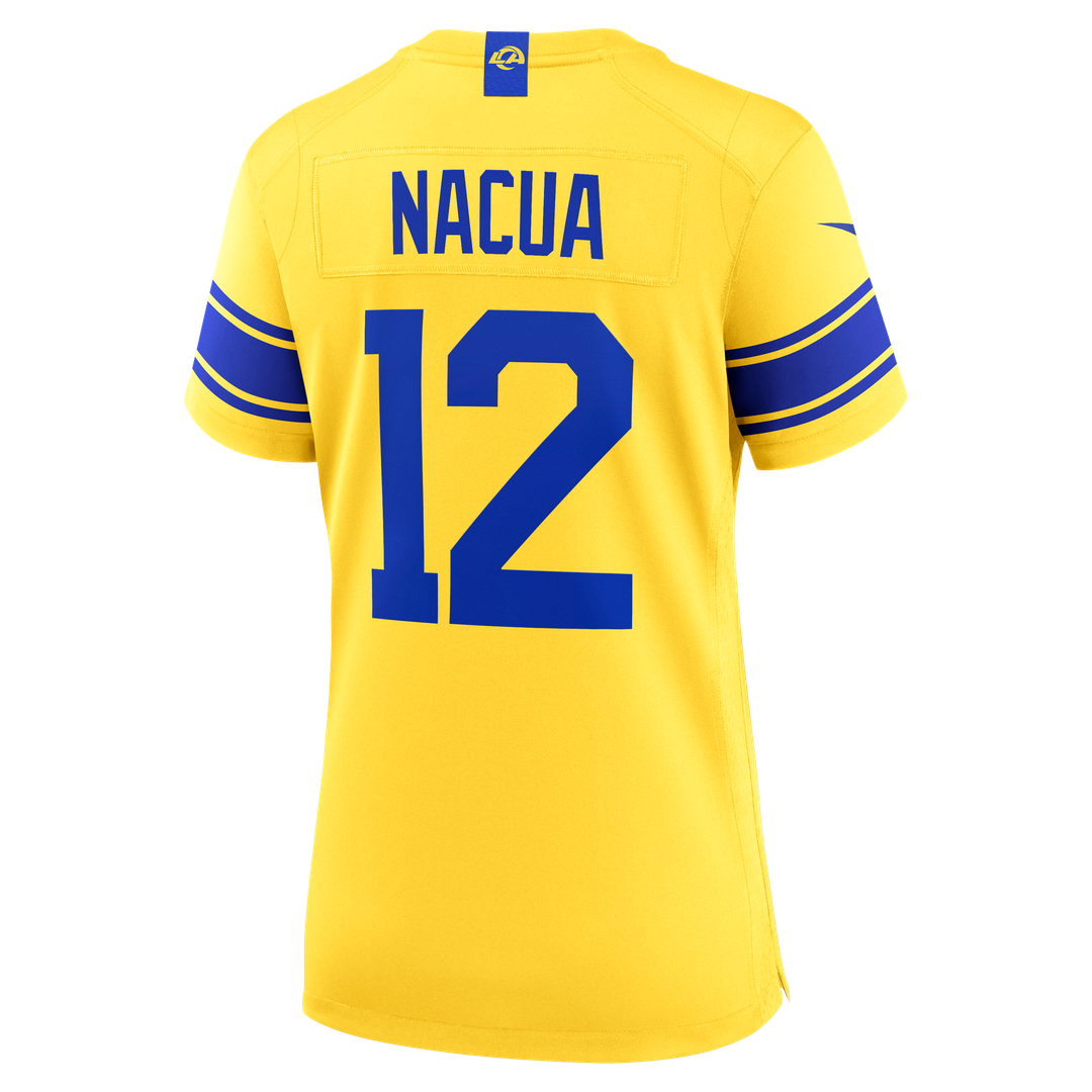 Puka Nacua Los Angeles Rams Women's Game Jersey - White