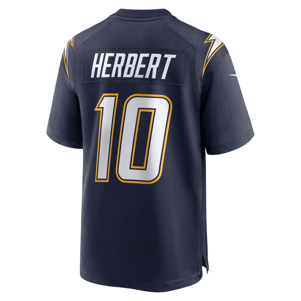 Justin Herbert Los Angeles Chargers Player Game Jersey - Powder Blue