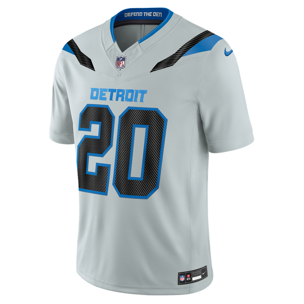 Barry Sanders Detroit Lions 2026 Rivalries Collection Stitched Limited Jersey - Silver