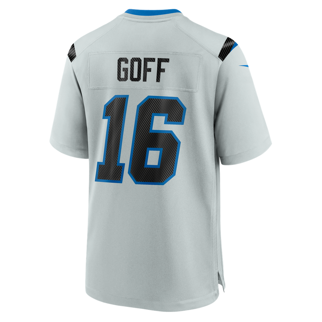 Jared Goff Detroit Lions 2026 Rivalries Collection Game Jersey - Silver