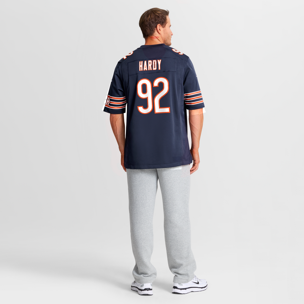 Daniel Hardy Chicago Bears Team Game Jersey - Navy