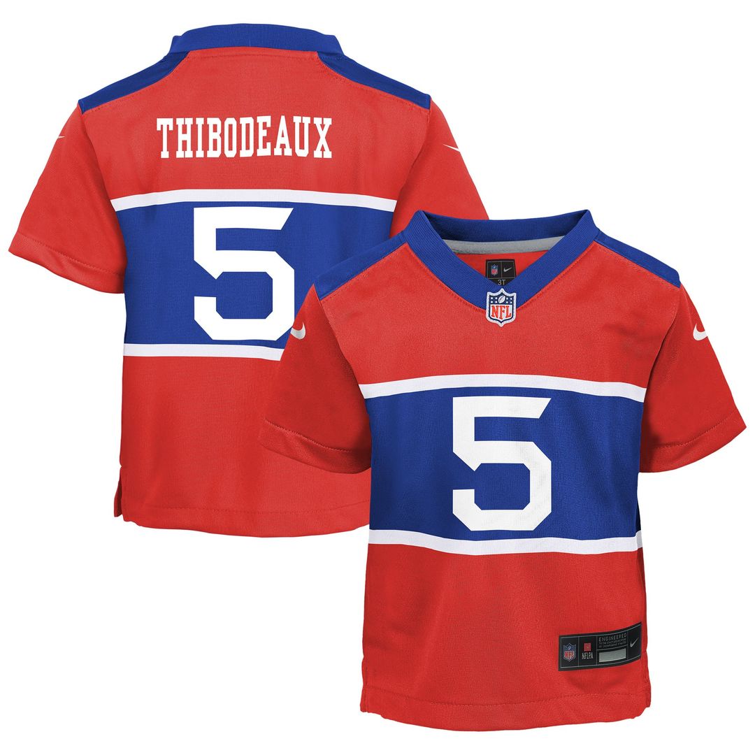 Kayvon Thibodeaux New York Giants Infant Alternate Player Game Jersey - Red