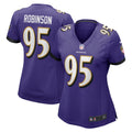 Tavius Robinson Baltimore Ravens Women's Game Jersey - Purple