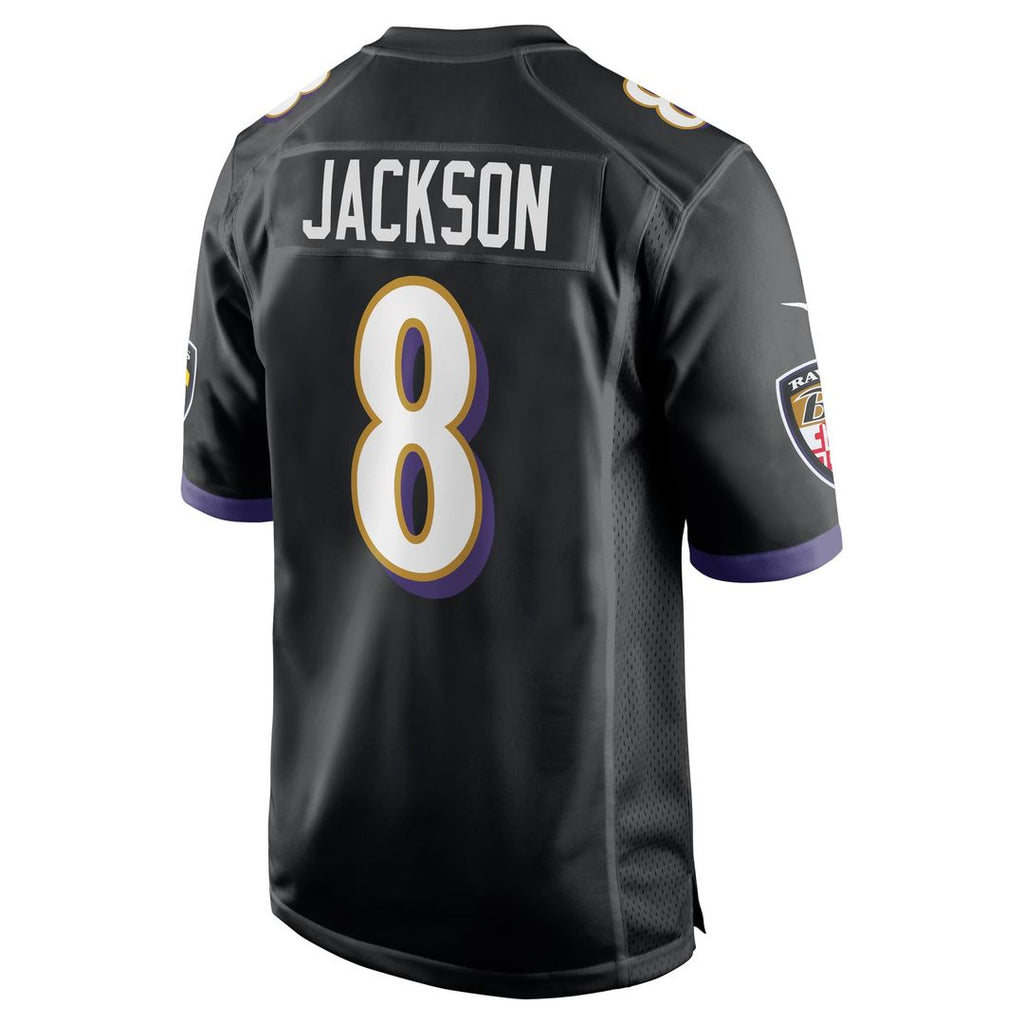 Lamar Jackson Baltimore Ravens Game Jersey - White