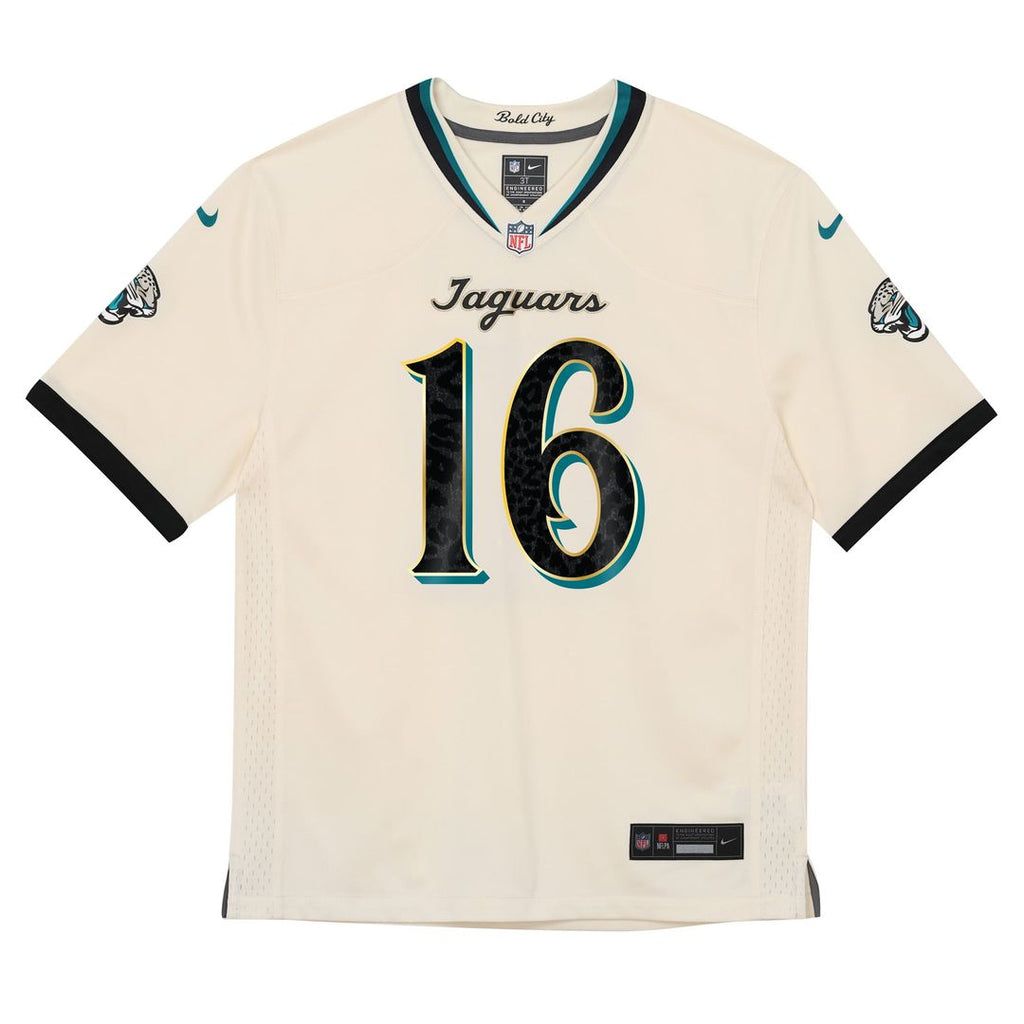 Trevor Lawrence Jacksonville Jaguars Toddler 2026 Rivalries Collection Game Jersey - Natural