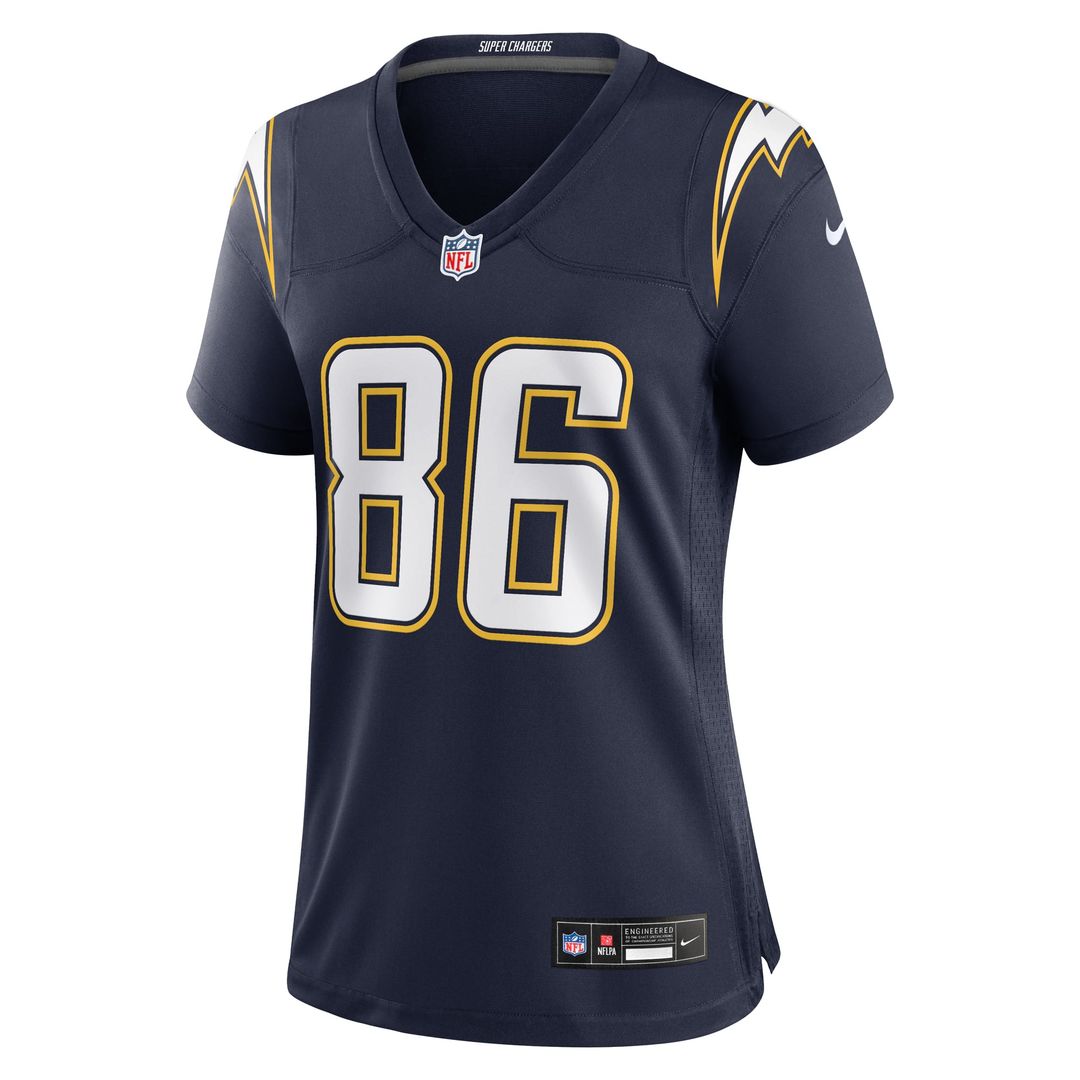Oronde Gadsden Los Angeles Chargers Women's Team Game Jersey - Powder Blue