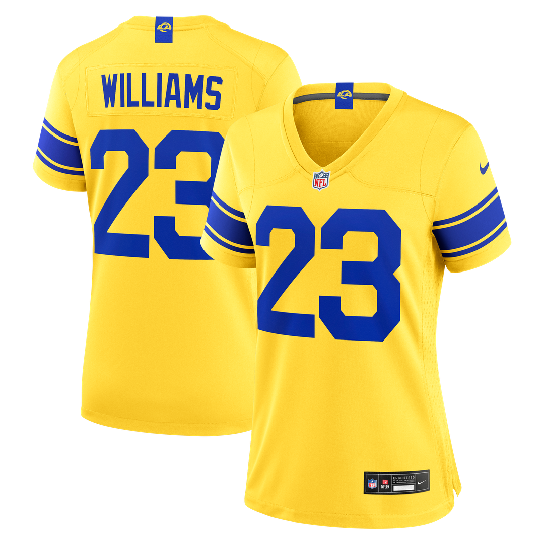 Kyren Williams Los Angeles Rams Women's Game Jersey - Royal