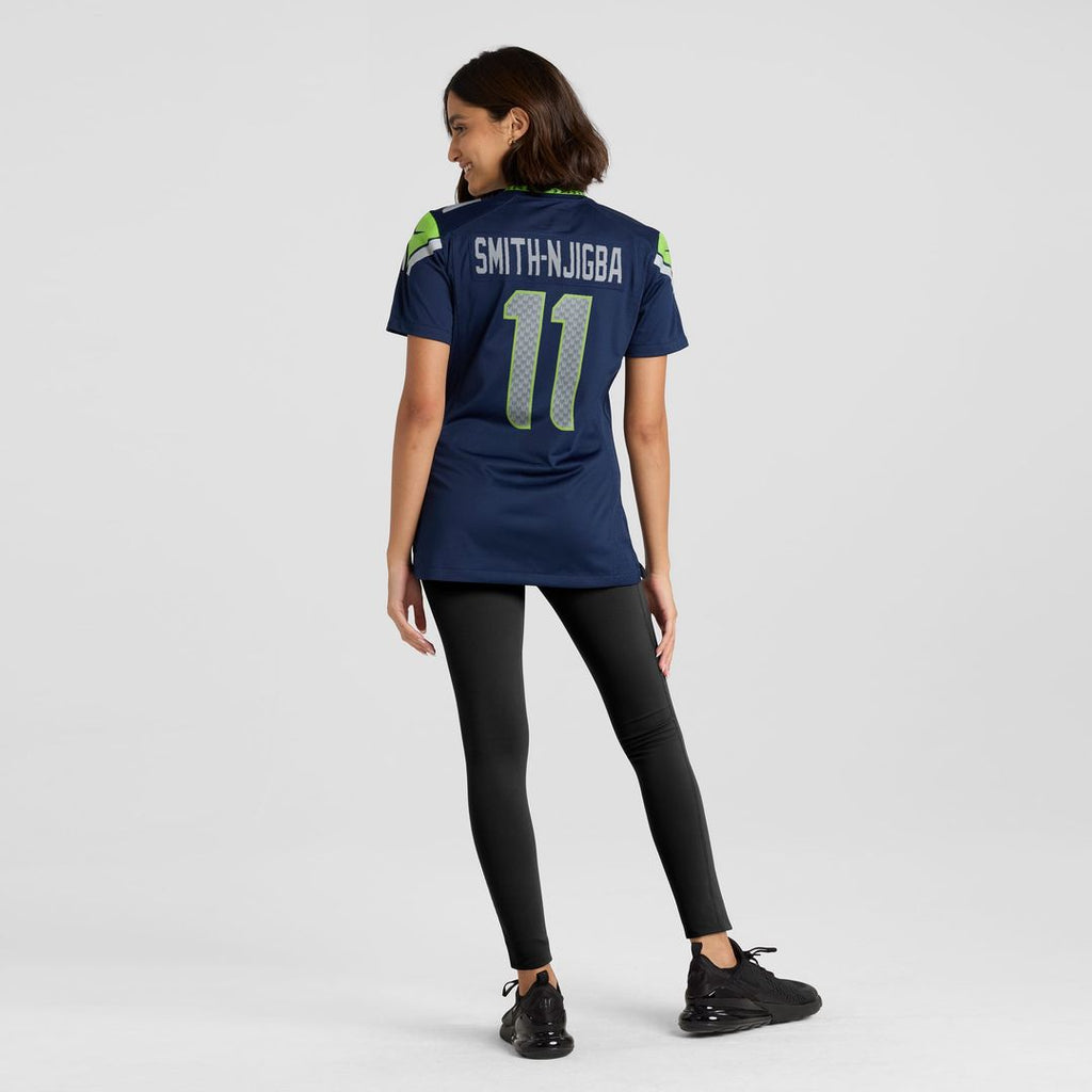Jaxon Smith - Njigba Seattle Seahawks Women's Game Jersey - College Navy