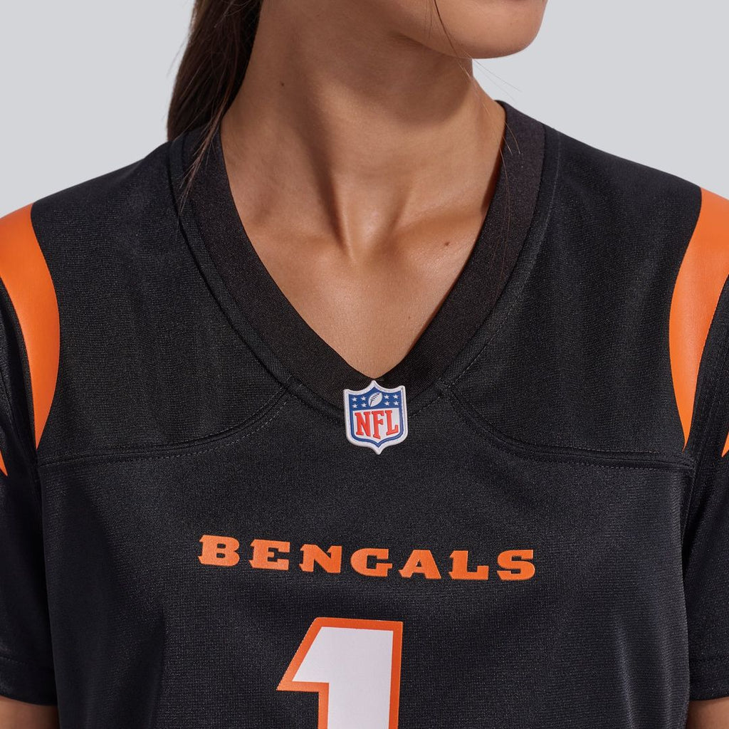 Ja'Marr Chase Cincinnati Bengals Women's Game Jersey - Black