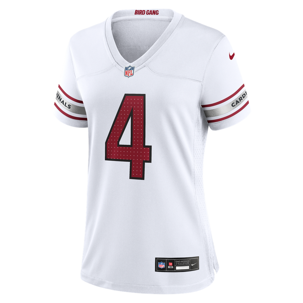 Jeremiyah Love Arizona Cardinals Women's Game Jersey - White