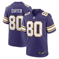 Cris Carter Minnesota Vikings Retired Player Alternate Game Jersey - Purple