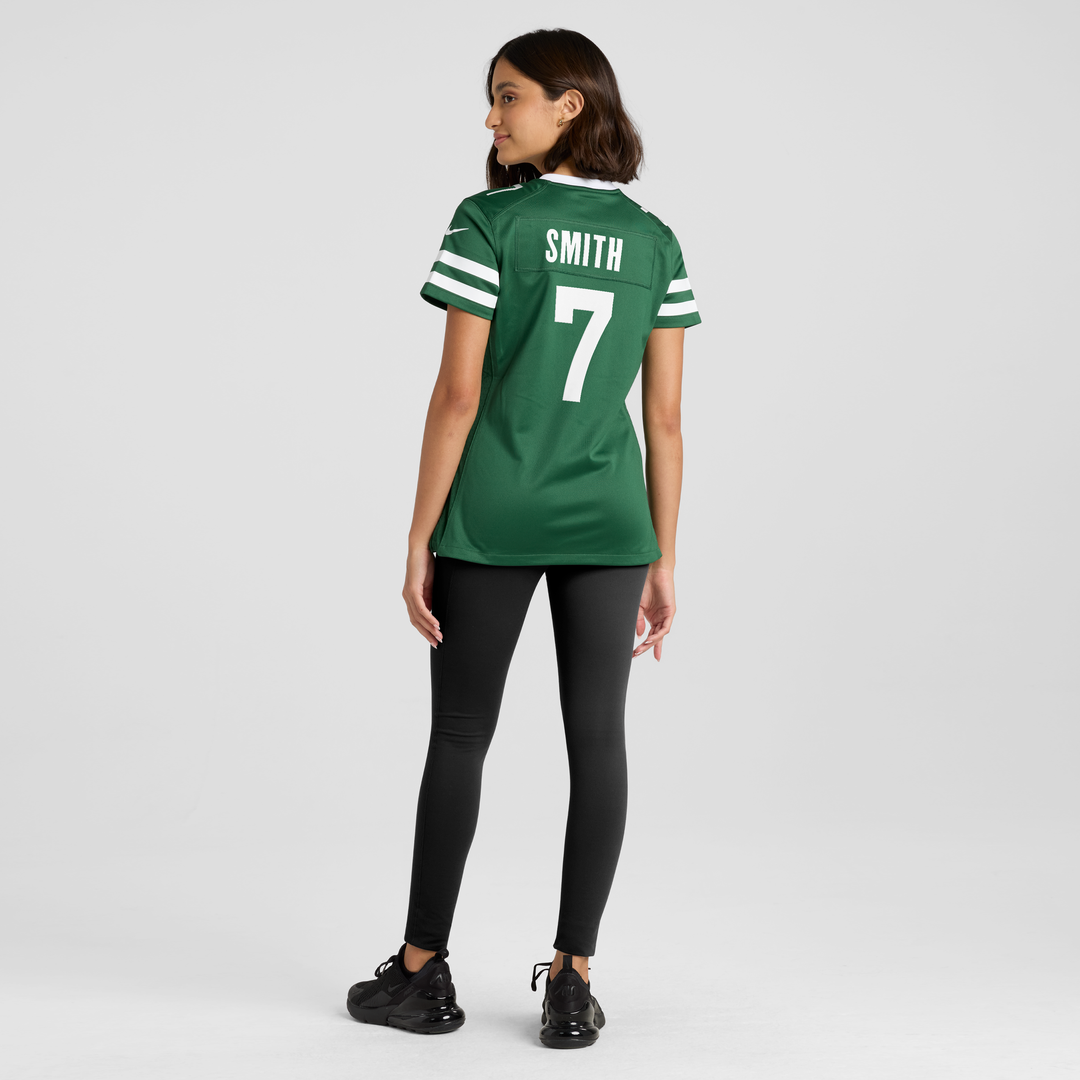 Geno Smith New York Jets Women's Game Jersey - Legacy Green