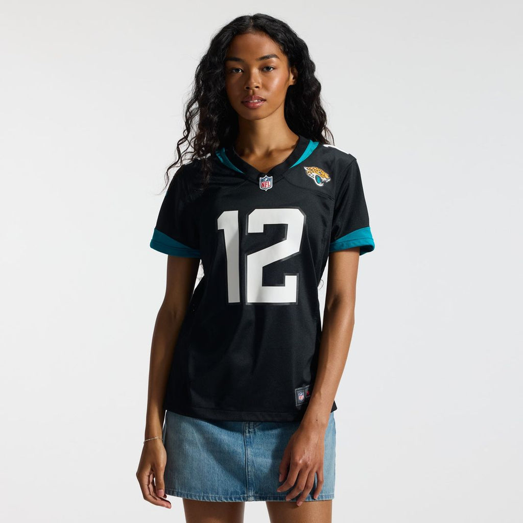 Travis Hunter Jacksonville Jaguars Women's Team Game Jersey - Teal