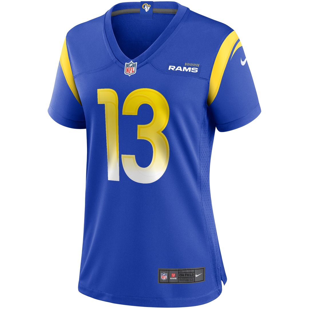 Kurt Warner Los Angeles Rams Women's Game Retired Player Jersey - Royal