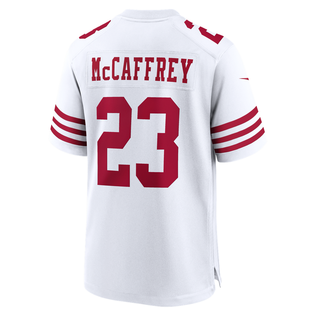 Christian McCaffrey San Francisco 49ers 80th Anniversary Game Jersey - White