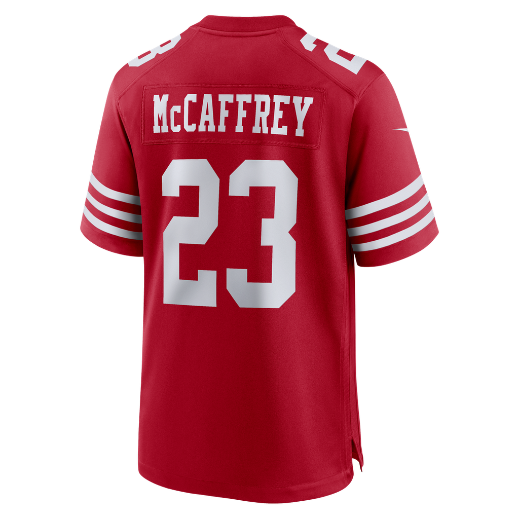 Christian McCaffrey San Francisco 49ers Game Player Jersey - White