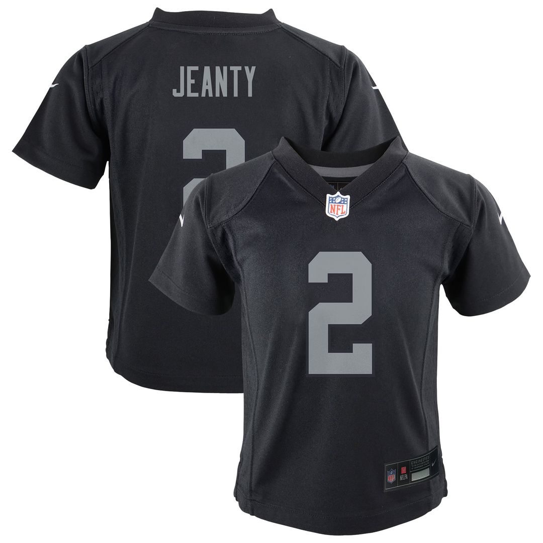 Ashton Jeanty Las Vegas Raiders Infant Team Game Jersey - Black