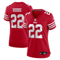 Nate Hobbs San Francisco 49ers Women's Team Game Jersey - Scarlet