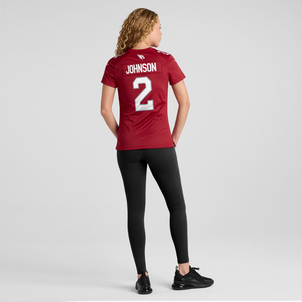 Will Johnson Arizona Cardinals Women's Team Game Jersey - Cardinal
